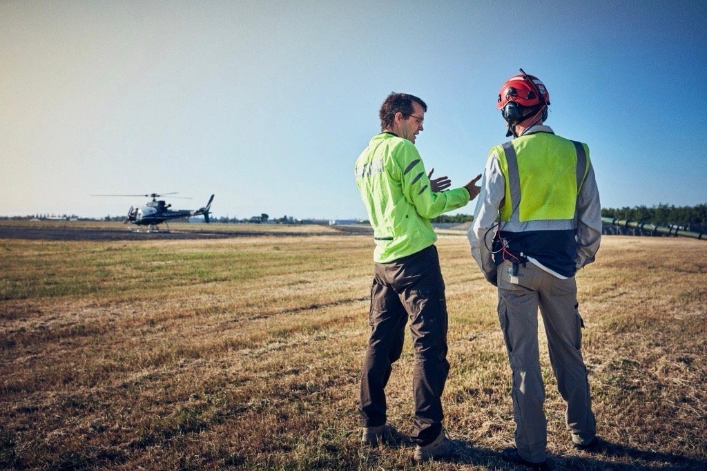 Ramboll employees on site